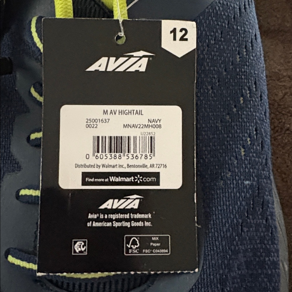 Men’s Aviation Hightail Athletic Shoe Size 12
New Blue/ Yellow - Picture 2 of 8